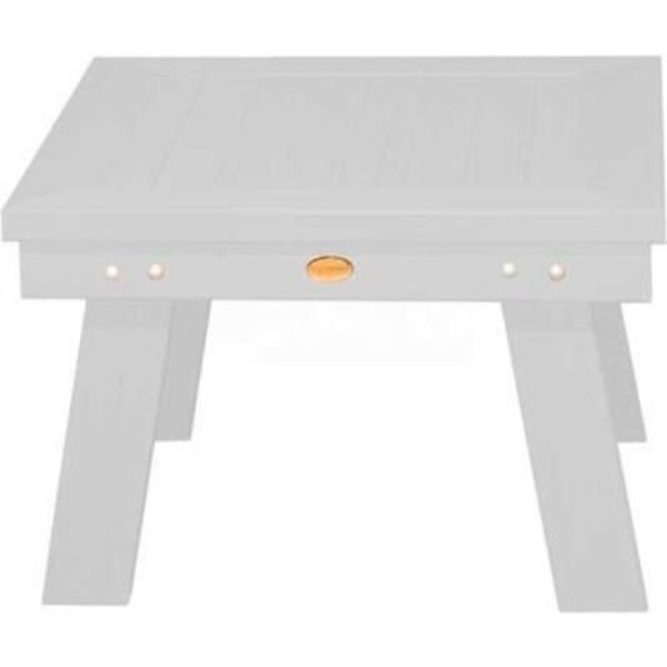 Highwood Usa highwood® Pocono Deep Seating Patio Side Table - White AD-DSST1-WHE